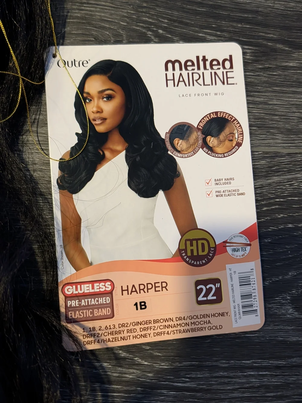 Melted Hairline Harper Lace Front Wig 22